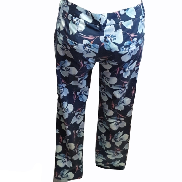 Zara Woman floral design Pants Size S - Picture 3 of 10